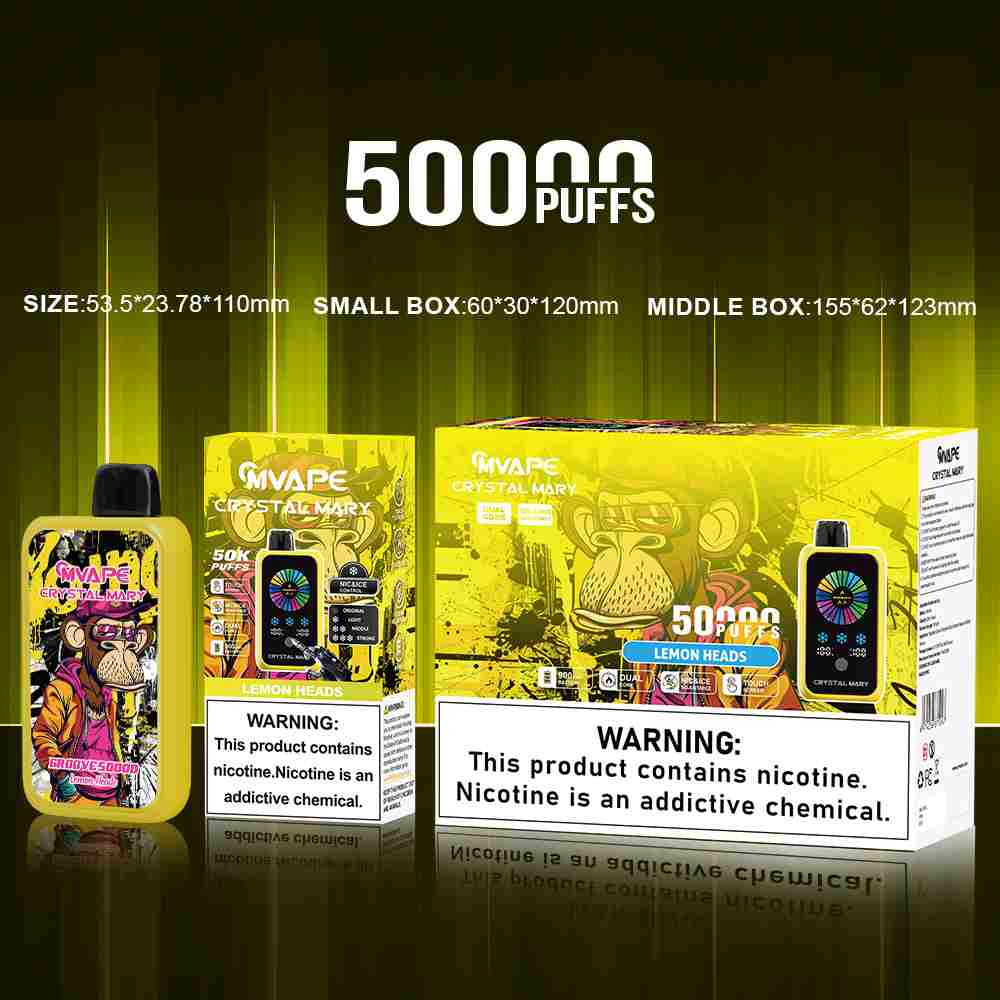 Crystal Mary 50000 Puff Groove Crystal Mary 50000 Puff Groove